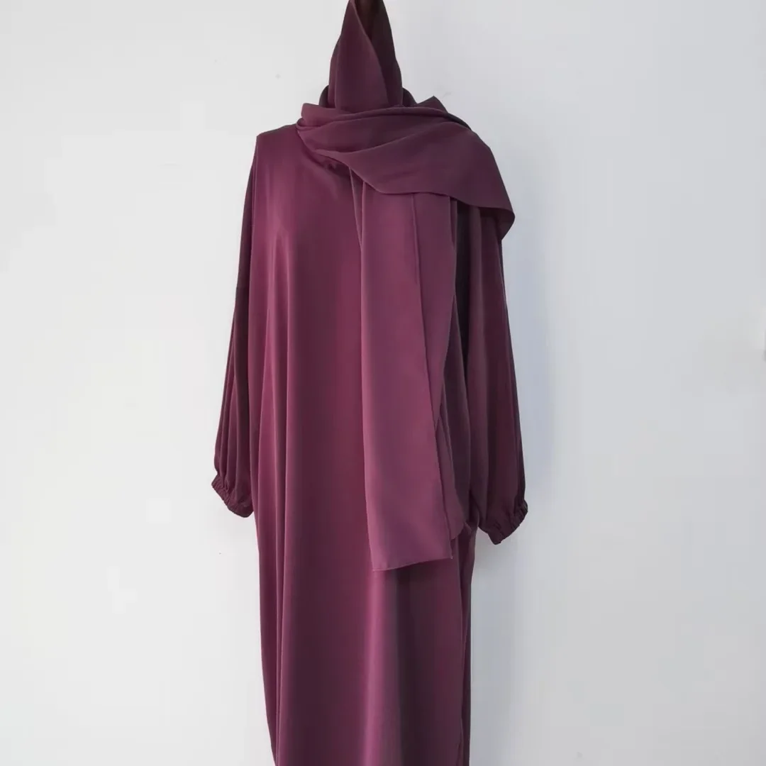 Eid djellaba ramadan muçulmano hijab vestido feminino com capuz abaya turquia kaftan islam roupas árabe robe femme musulmane jalabiya vestido