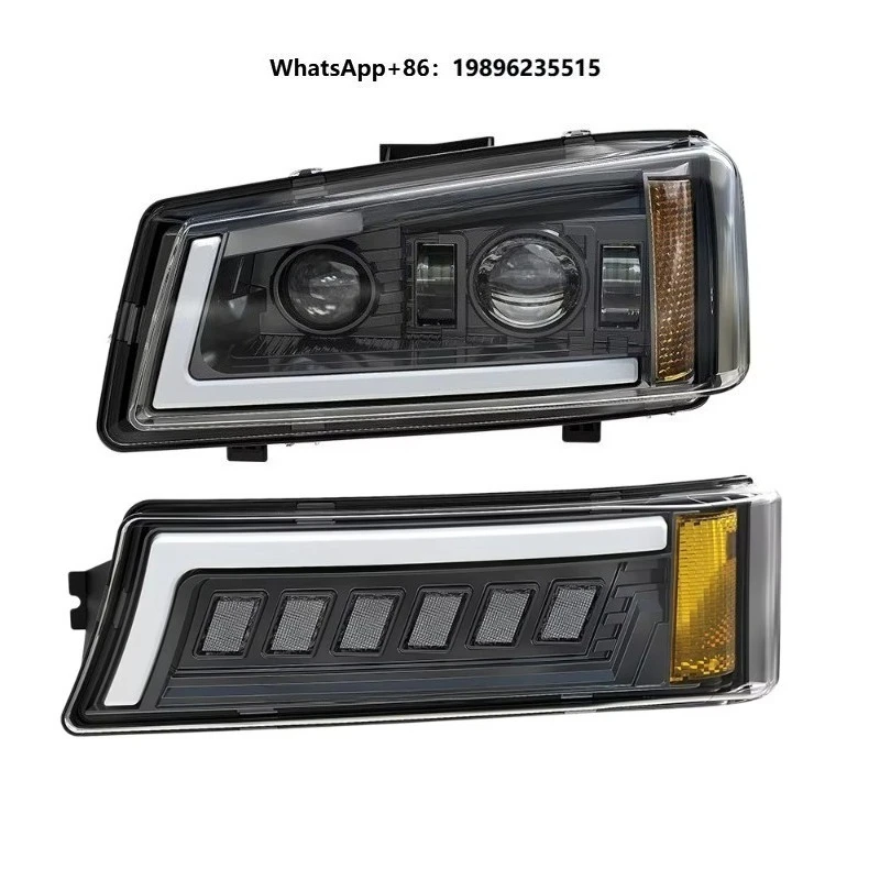 Automotive Lighting Components Left Right Headlights for 1500 2500 3500 2003-2006