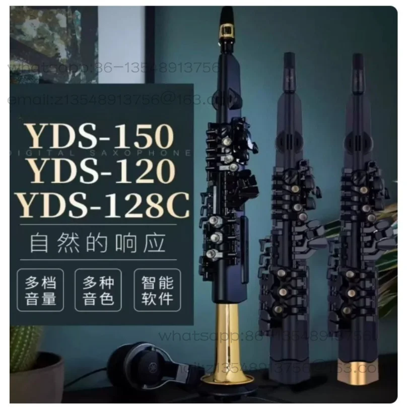 YDS-128C Electronic Saxophone Electric Wind Instrument, Professional Grade Imported for Middle Aged and Elderly Adults