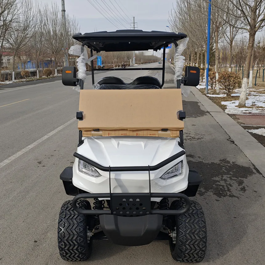 New Design Long Lasting Lithium Ion Battery 2/4/6/8 Seat Manufacturer Cheap Front Independent Suspension Electric Golf cart