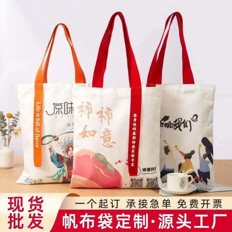 

Canvas Pattern DIY Handbag Company Promotional Eco-Friendly Single Shoulder Crossbody Bag Ani
