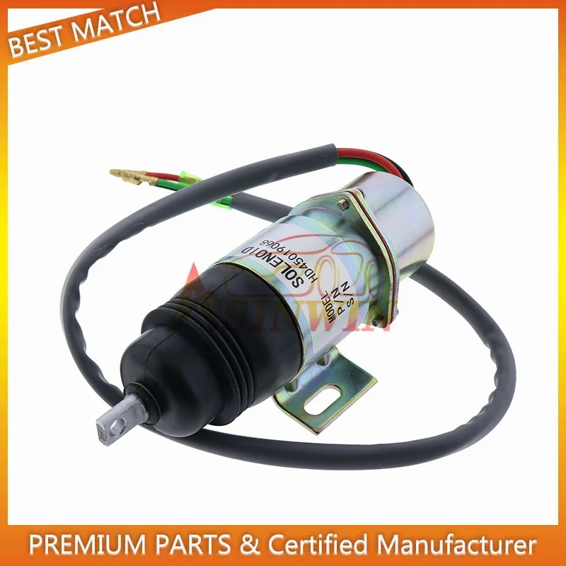 

71630097 716-30097 24V Engine Shutoff Solenoid Fits For JCB JZ70 JS70