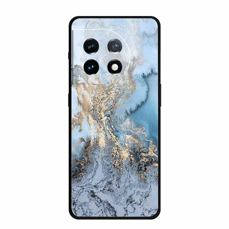 حافظة لهاتف OnePlus Ace 2 من الرخام المقاوم للصدمات من مادة البولي يوريثان الحراري حافظة لهاتف OnePlus 11R 5G ACE2 Coque Capa PHK110 Girl Funda #3