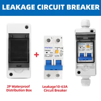 HT IP65 戶外防水配電箱 AC DC 太陽能斷路器 MCB 63A RCBO PC 塑膠接線盒 6 最佳銷售 太陽能匯流箱 - №5