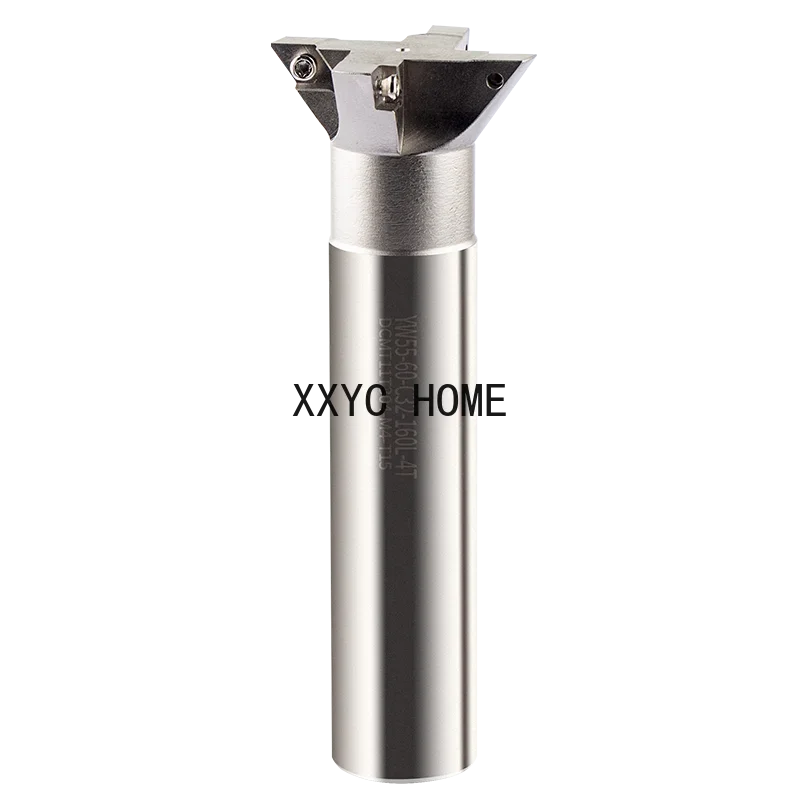 HSS Dovetail Cutter 55 60 Degree 25mm 30mm 40mm 50mm 60mm 80mm  Dovetail End Mill High Speed Steel Dovetail Milling Cutter