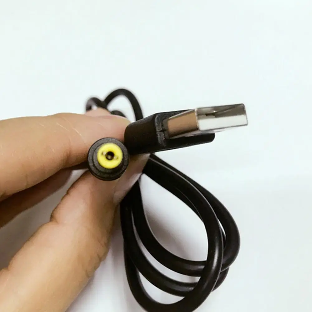 1 buah kabel pengisian daya 0.8m, kabel pengisian daya USB ke DC 4.0x1.7mm Plug 5V 1A cocok untuk PSP 1000 2000 3000 USB