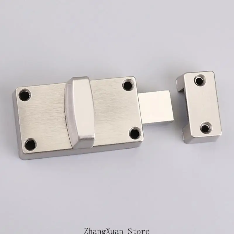 

Универсальный серебряный металлический туалет для конфиденциальности для защелки, вакантный дверной замок, туалетные душевые и