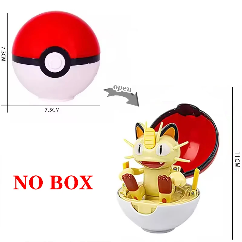 Pokémon-Ball-Figuren, Pokémon-Figuren, Actionfiguren, Pikachu, Eevee, Squirtle, Charizard, Puppe, Dekoration für Zuhause und Büro, Kindergeburtstagsgeschenk – Detail 13
