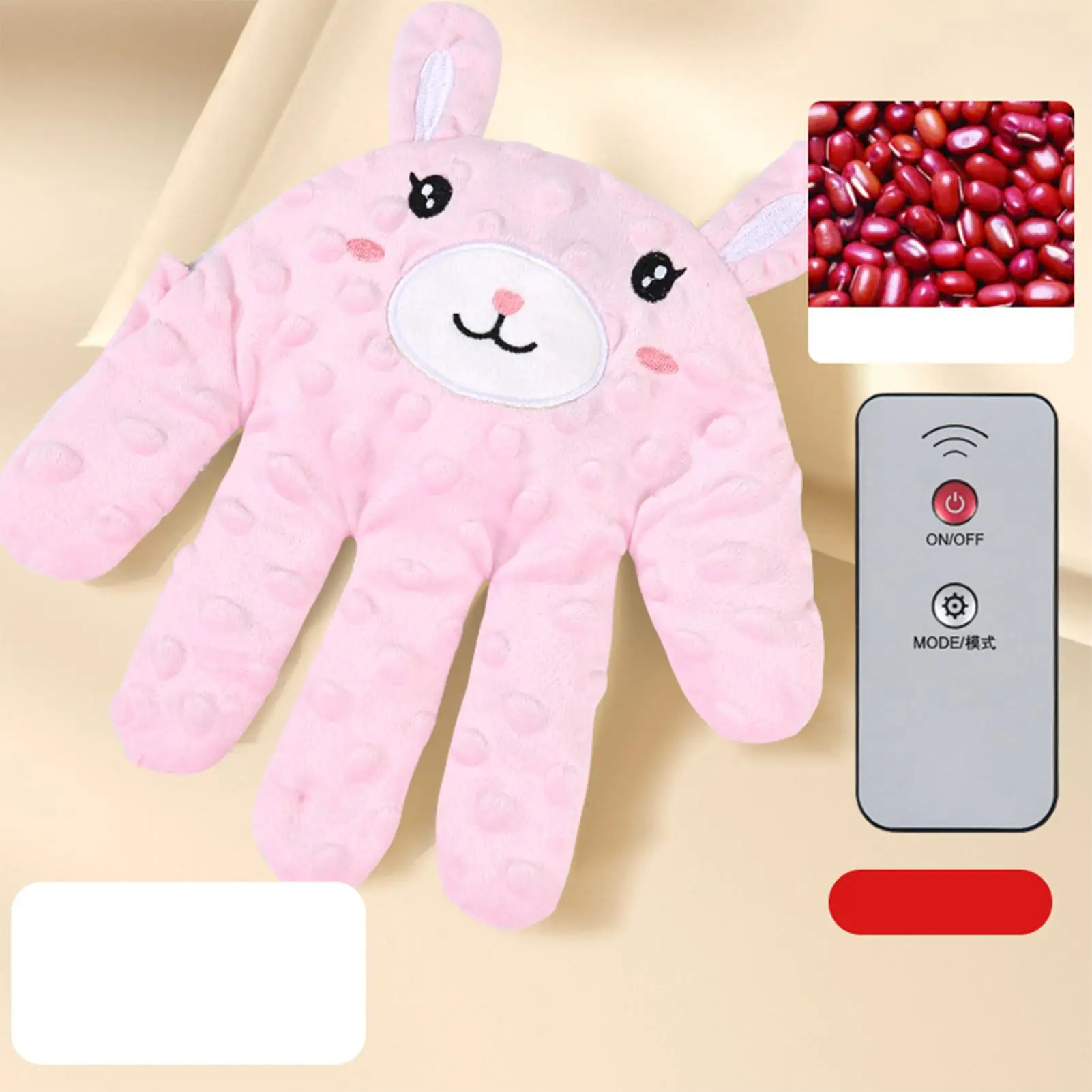 Kids Soothing Patting Hand Electric Automatic Remote Control Cute Toys Kids Sleeping Patting Palm Hand For Boys Girls Home