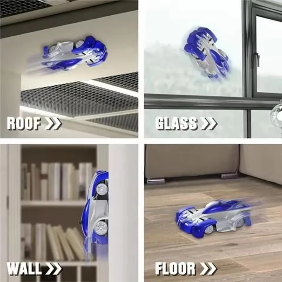 รถของเล่นบังคับวิทยุสำหรับเด็ก ปีนกำแพง แข่งรถ ของเล่นสุดเท่ ของขวัญสำหรับเด็กผู้ชาย