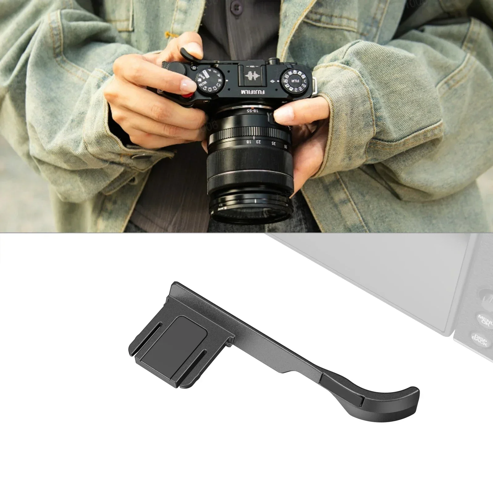 Smallrig Camera Leather Half Case Kit for FUJIFILM X-M5 Universal