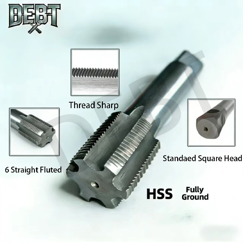

Debt M45 x 1.0 Tap and Die Set Right Hand, M45 X 1 Thread Tap and die