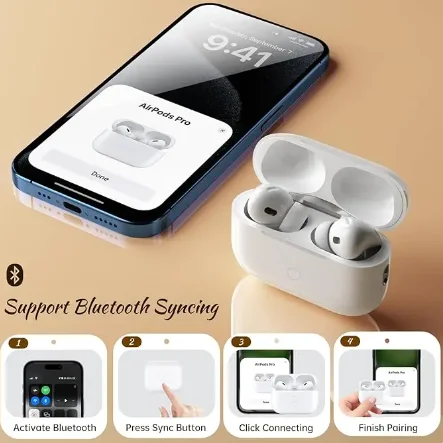 

Replacement AirPod 3Charging Case, Compatible with AirPods pro 1 pro 2nd Generation, Wireless Charging Case, Bluetooth Pairing