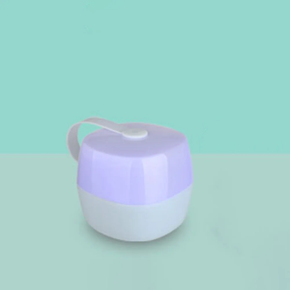 4Pcs Baby Pacifier Storage Box Cute Portable Organizer Travel Pacifier Holder Case Safe Clean Storage Compact Design