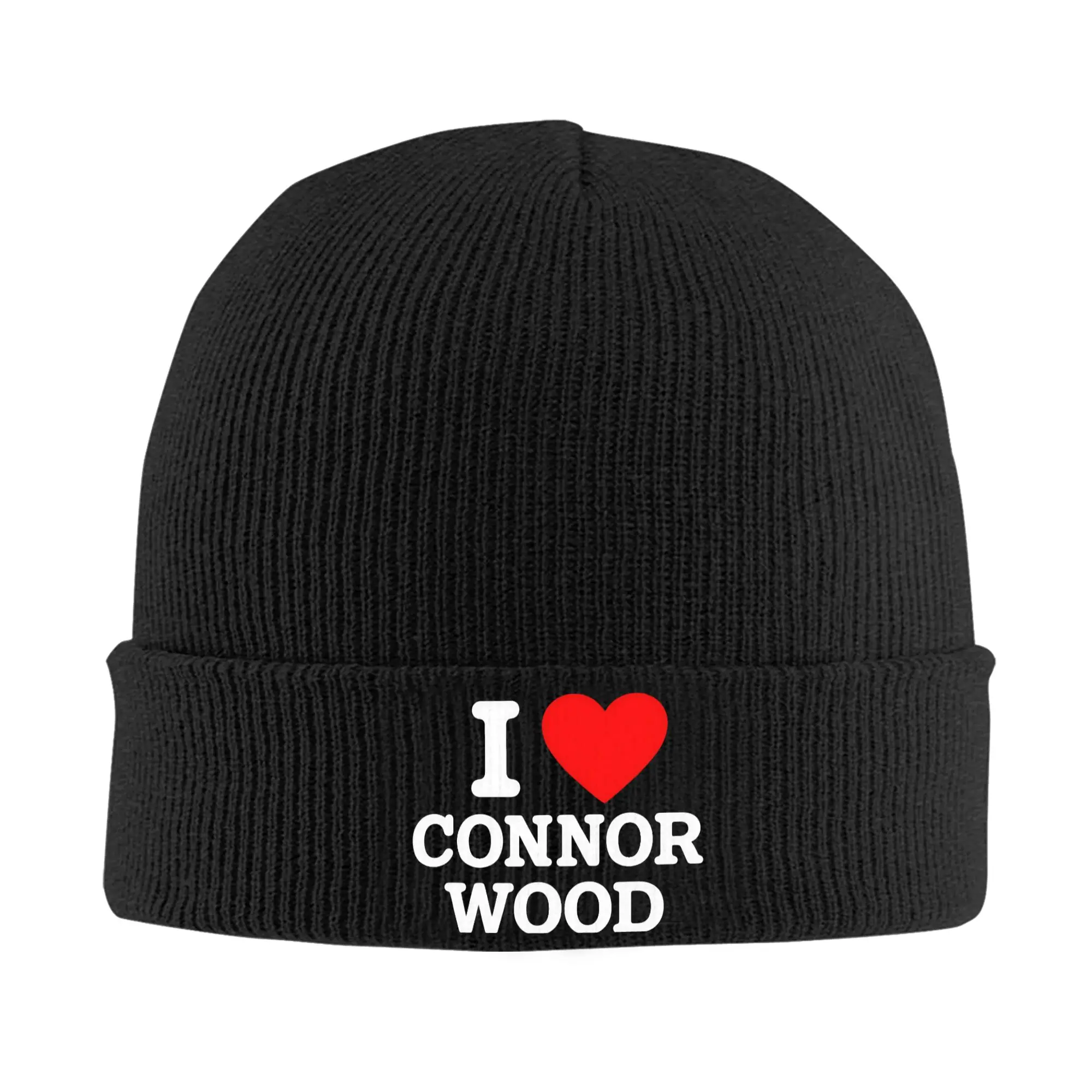 Connor Wood Beanie Hats  Bonnet Hats Adult Unisex Casual Outdoor Sport Skullies Beanies Winter Printed Warm Soft Caps