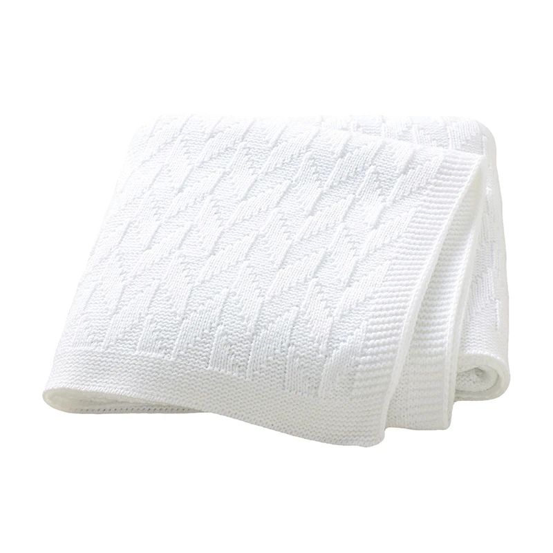 

Супер мягкие детские вязаные одеяла 90*70 см, коляска для новорожденных мальчиков и девочек, постельное белье для сна, одеяла для колыбели, коврик двойного назначения для малышей