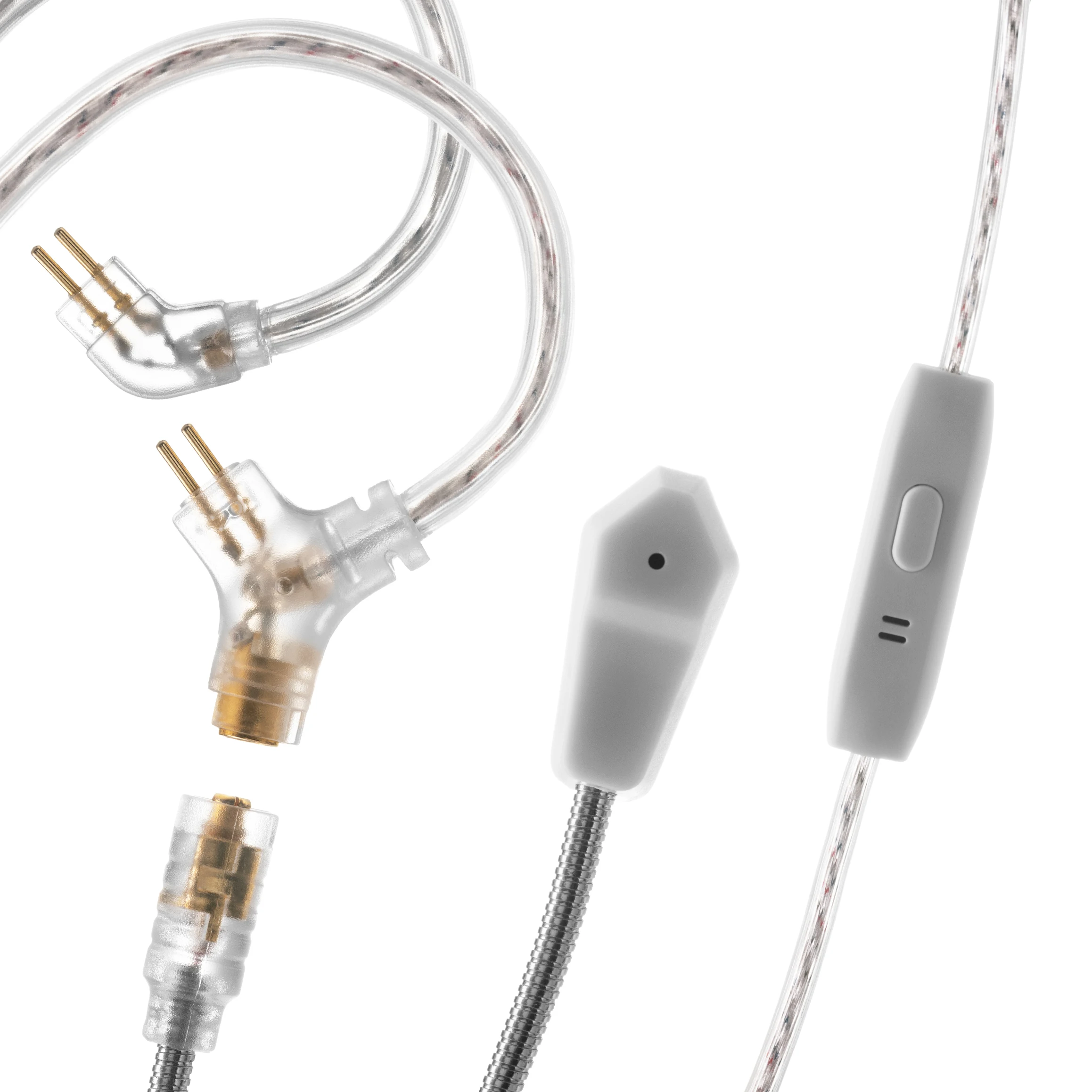 Kinera-Celeste Hifi Earphone Upgrade Cabo com Microfone, Sky Wing IEM, 3,5 milímetros, Tipo C, ios Headphone Cabo, 0,78 2Pin Headset Cord