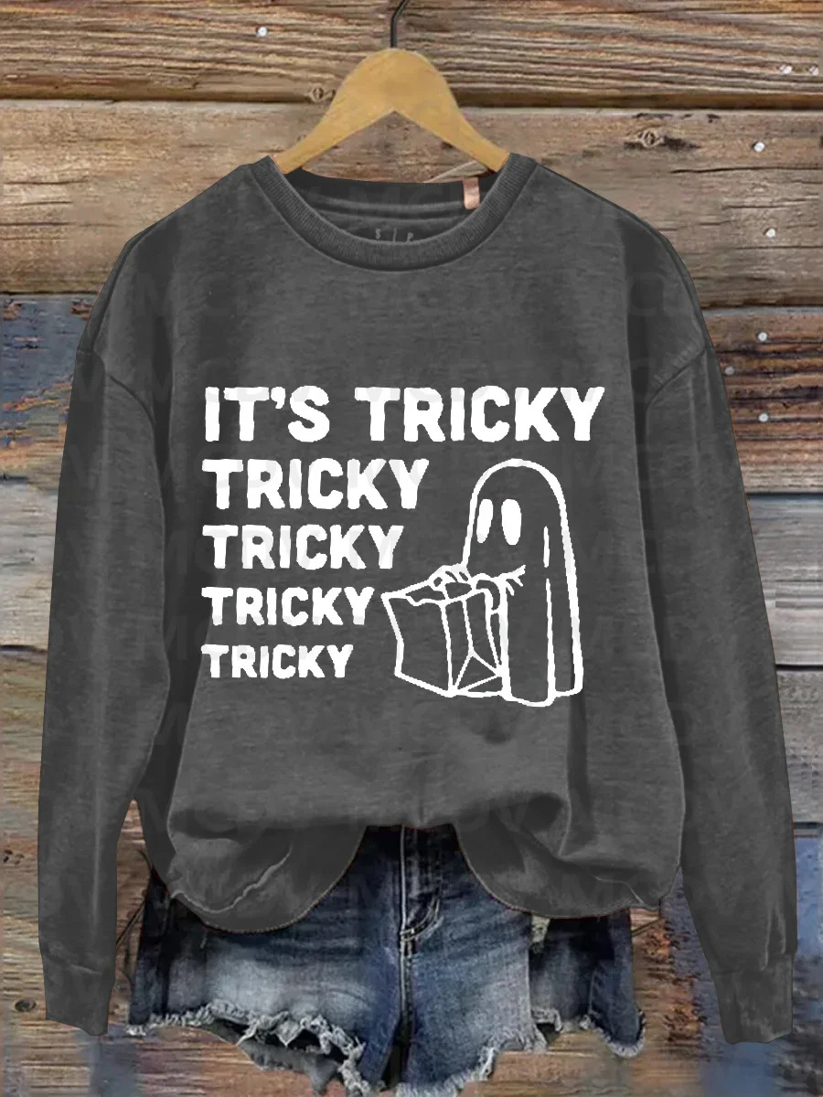 It's Tricky Teacher Casual Sweatshirt 3D Printed Women Casual Pullover