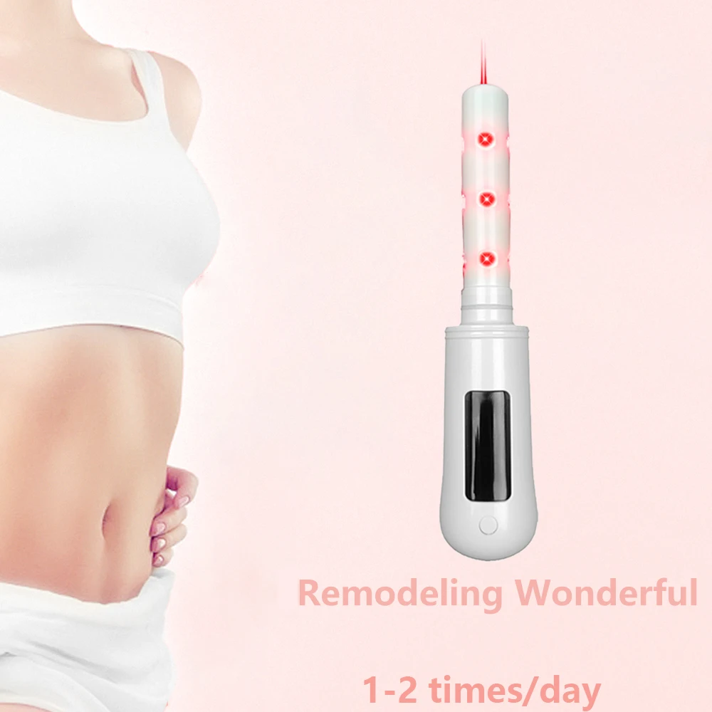 Dispositivo de masaje láser, máquina de estiramiento vaginal ginecológico, reparación Cervical y vaginal, cuidado vibratorio láser para menopausia