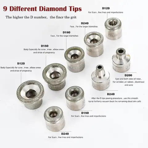 Diamond Microdermabrasion Machine Power Professional Dermabrasion, Hemmabruk Ansiktshudvårdsutrustning 9 best sales dermabrasion - №4