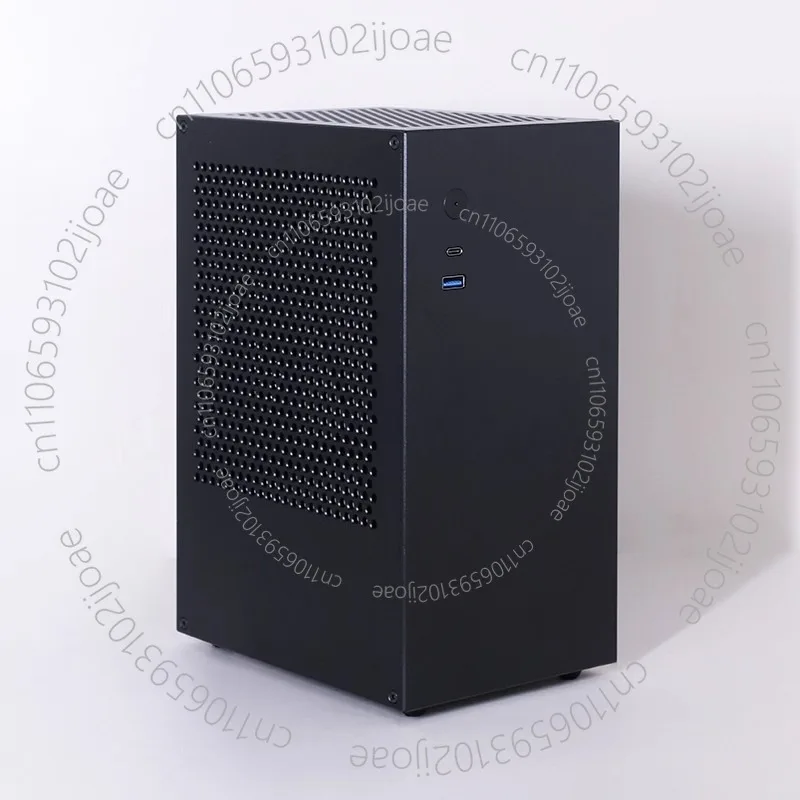 2025new Mini ITX Case SFX Power Supply Compact Aluminum Alloy Portable Customizable