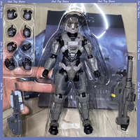 Spartan-B312 1/12 Noble Six Figuresaction Anime Figure Halo:Reach Figurine Room Decoration Christmas Gift For Toys