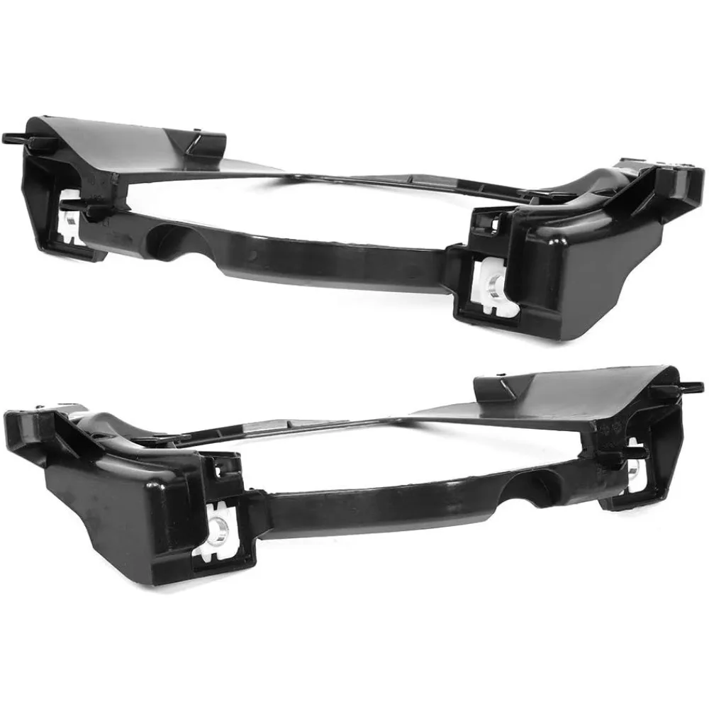 63126936090 63126936089 دعامات تثبيت المصباح الأسود مناسبة لسيارات BMW 5 Series E60 E61 525I 528Xi 530I جديد #4