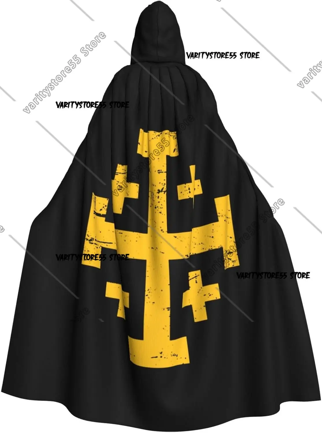 

Унисекс плащ унисекс с капюшоном крестоносекс, накидка на Рождество, Хэллоуин, костюмы для косплея