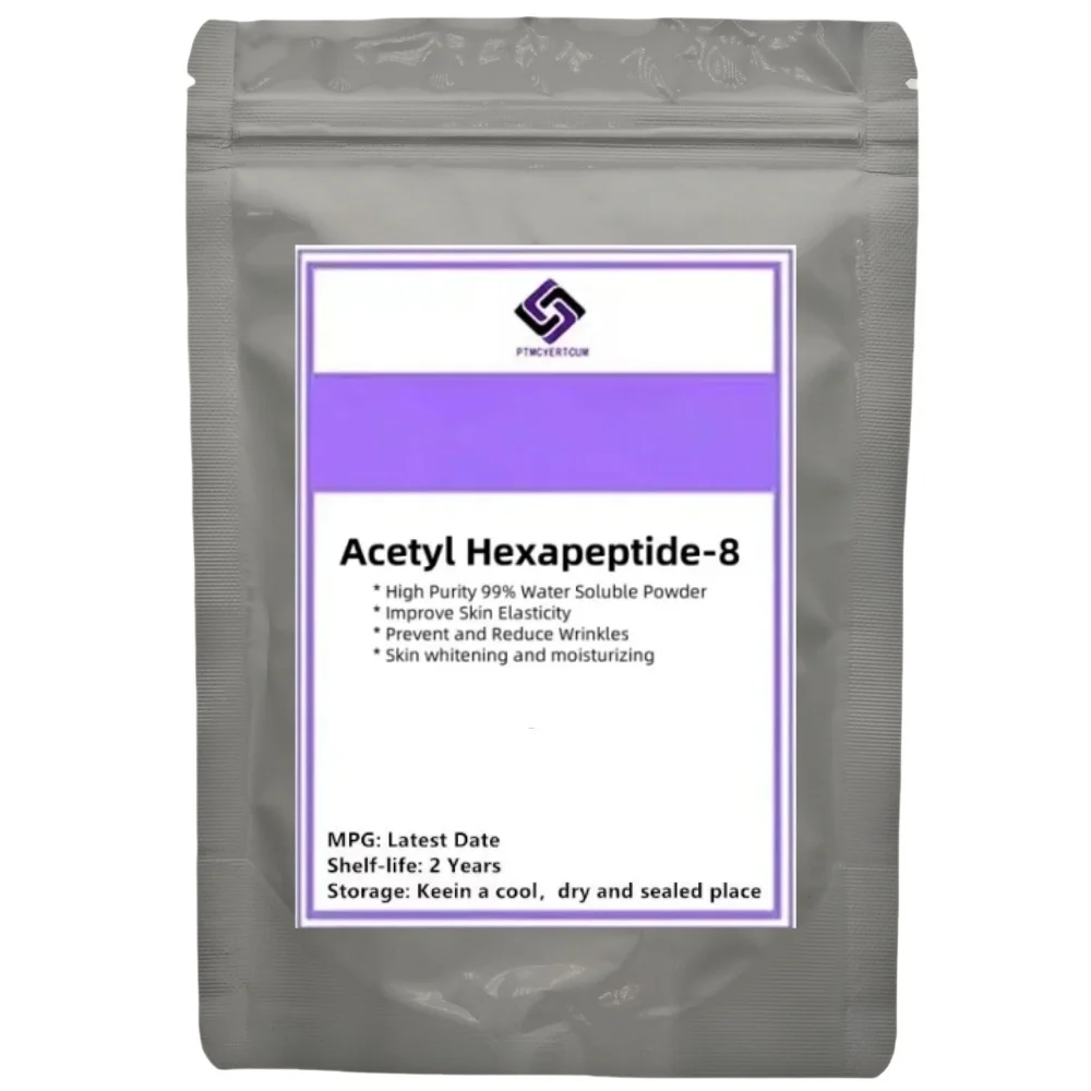 Acetyl Hexapeptide-8,six Peptide Powder, Anti Aging,improve Skin Elasticity Whitening Moisturizing,reduce Wrinkles[latest Date]