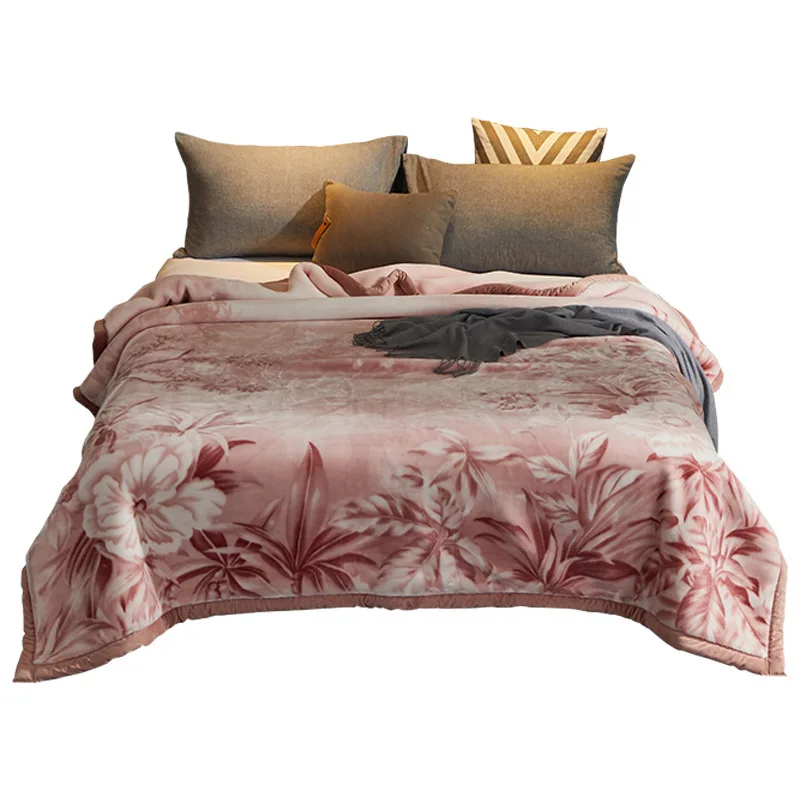 

Blanket Thickened Warm Double Raschel 4.5kg Double Cloud Blanket Angola Blanket