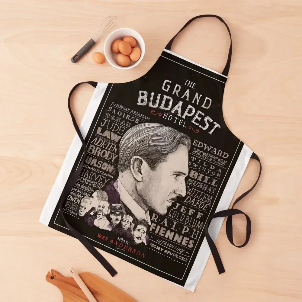 Grand Budapest Hotel Apron christmas manicurist christmas kitchen cloths Apron