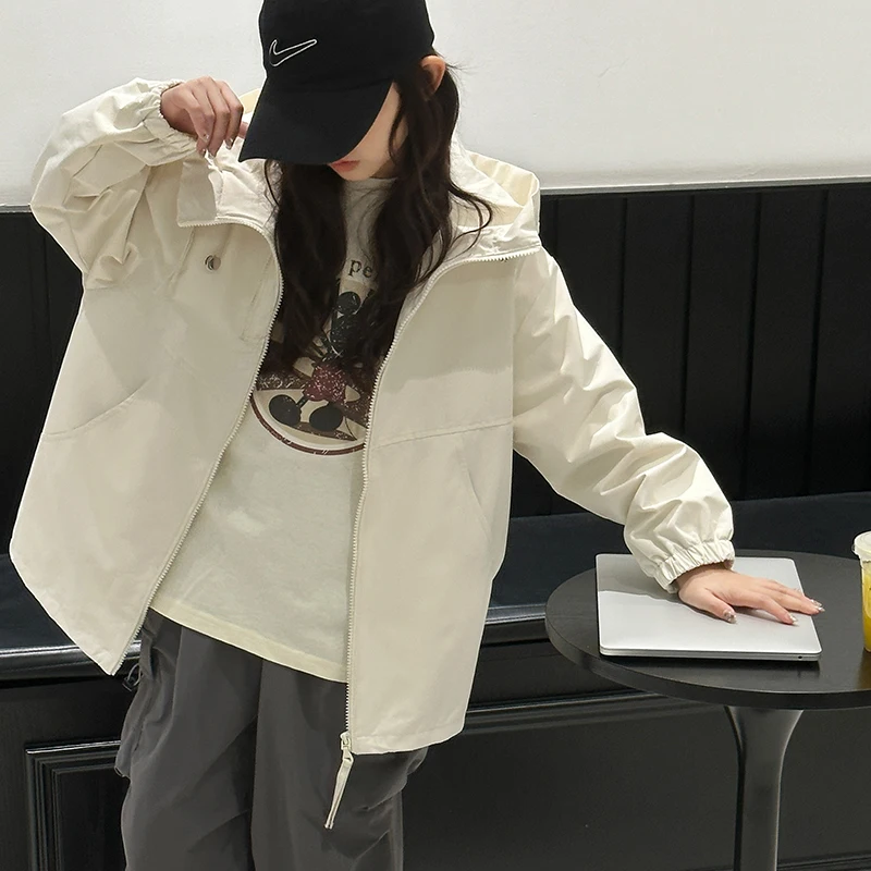 Girls' outerwear this year's popular hot item girls' big and small fresh and super beautiful western-style solid color submach