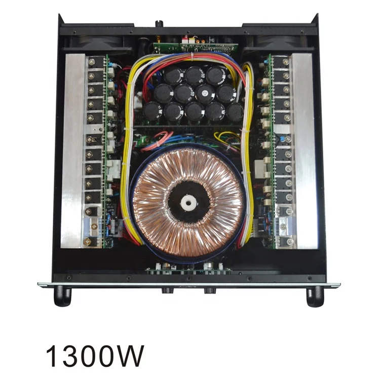 M-Series المرحلة مكبر للصوت المدرسة أمبير 2U/3U 2 قنوات 200-1300 واط المسرح المنزلي مضخم الصوت