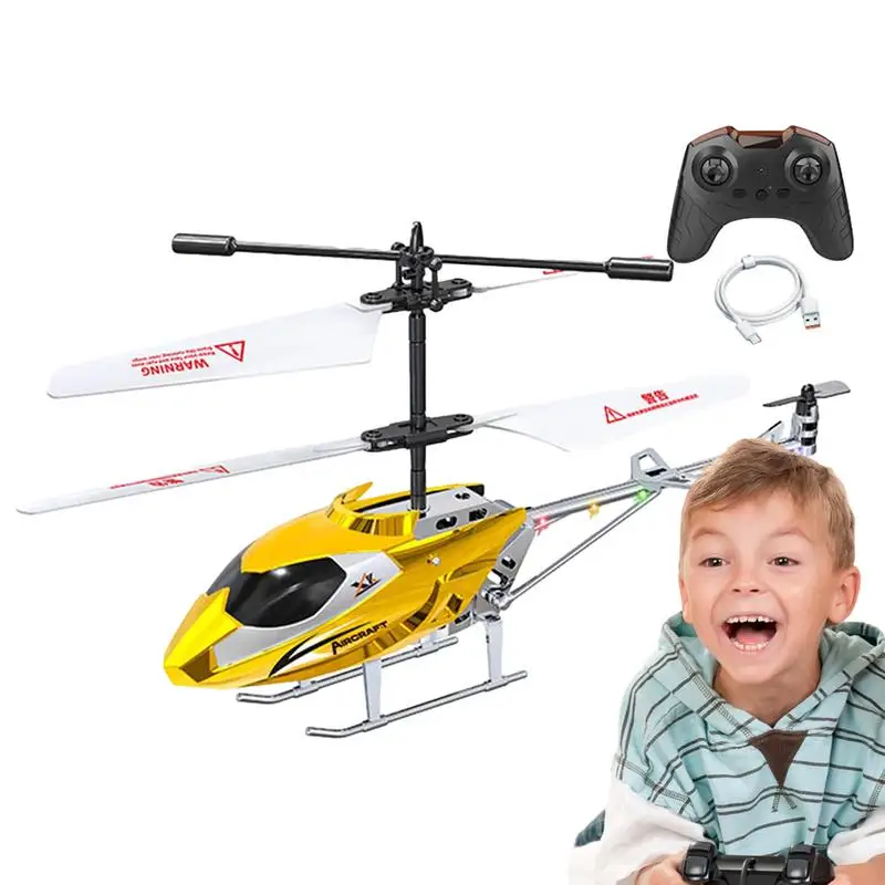 RC Helicopters For Kids Aircraft Model Toys 1-Key Takeoff/Landing Stable Flight & Easy Control Aircraft Model Toys For Kids