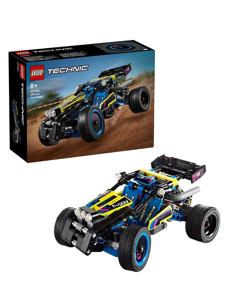 

LEGO Technic 42164 Off-Road Buggy Building Block Toy for Boys and Girls, Educational Construction Gift