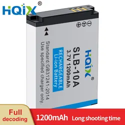 HQIX dla Samsung NV9 PL50 L100 WB150 M110 M310W IT100 ST1000 PL51 PL55 PL60 PL65 PL70 L110 L200 kamera SLB-10A ładowarka baterii