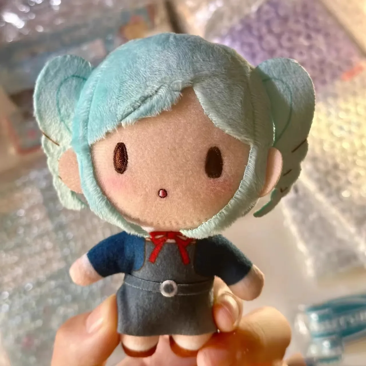 

10 см LoveLive Love And Concert Ren No Sora Girls Academy Otsu Ruri No Stuffed Doll Мультяшная милая мягкая плюшевая кукла Rurino Osawa