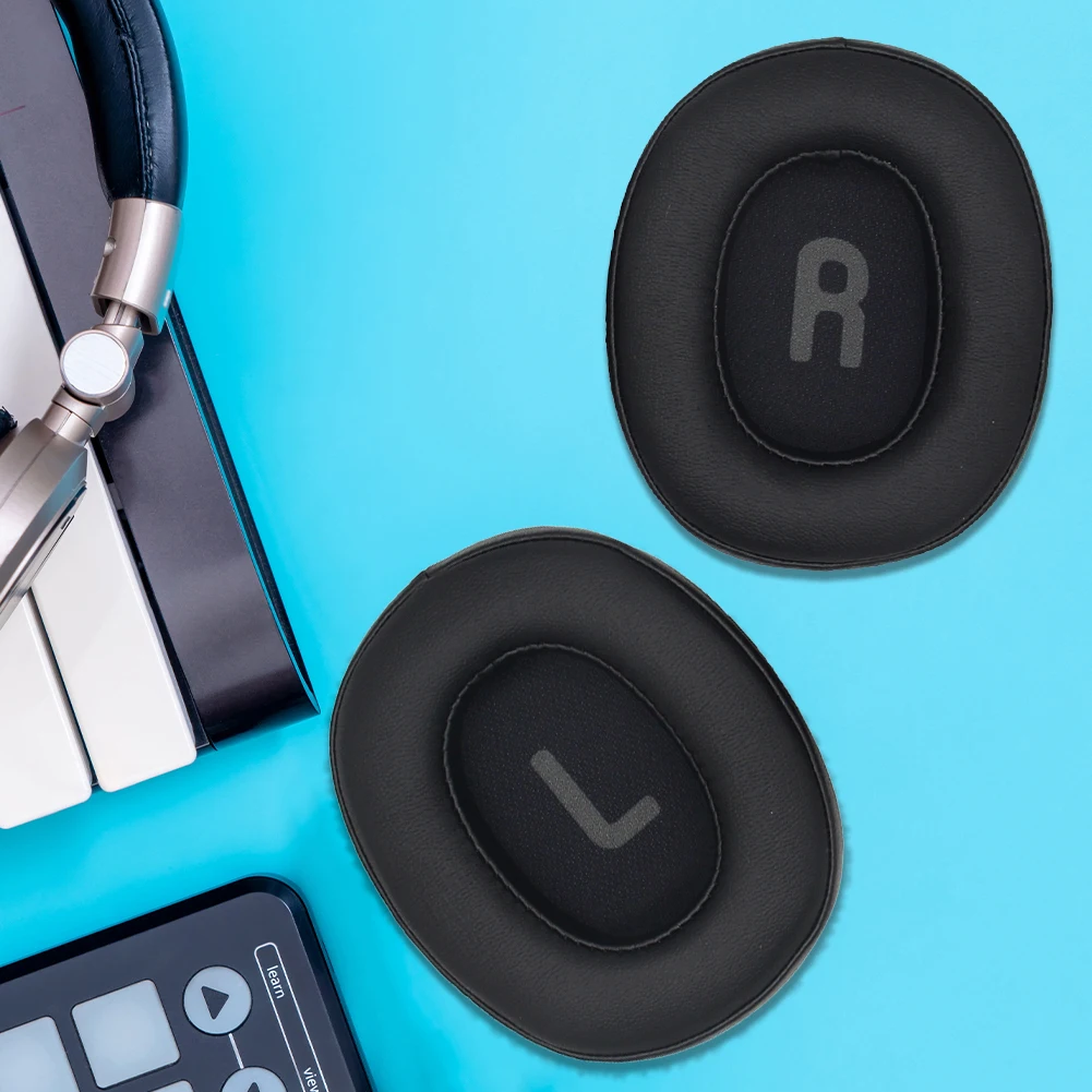 교체용 이어 패드 쿠션, 단백질 가죽 이어패드, JBL T700 T750 용 헤드폰 이어패드, 헤드폰 액세서리, 1 쌍