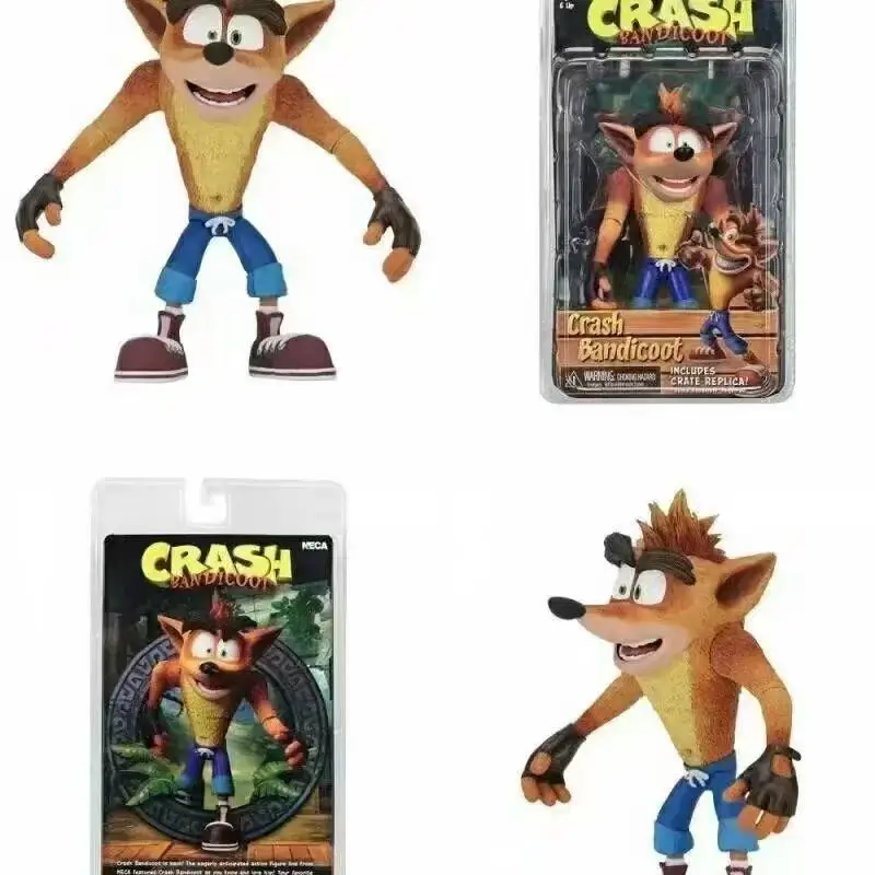 

Neca Fury Wolf Attack Fury Wolf Crash Bandicoot 6-Inch Crazy Three Parts