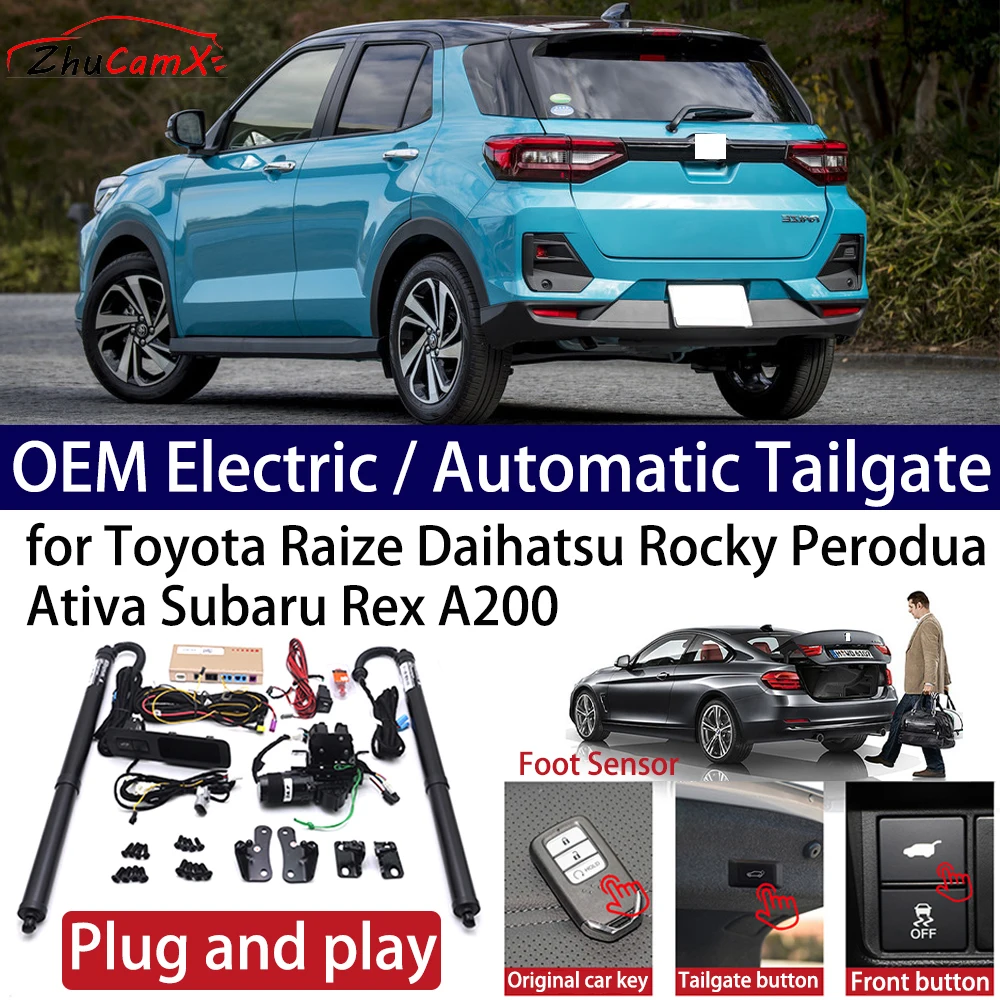 

for Toyota Raize Daihatsu Rocky Perodua Ativa Subaru Rex A200 Car Power Electric Automatic One-Click Smart Liftgate Tail Gate
