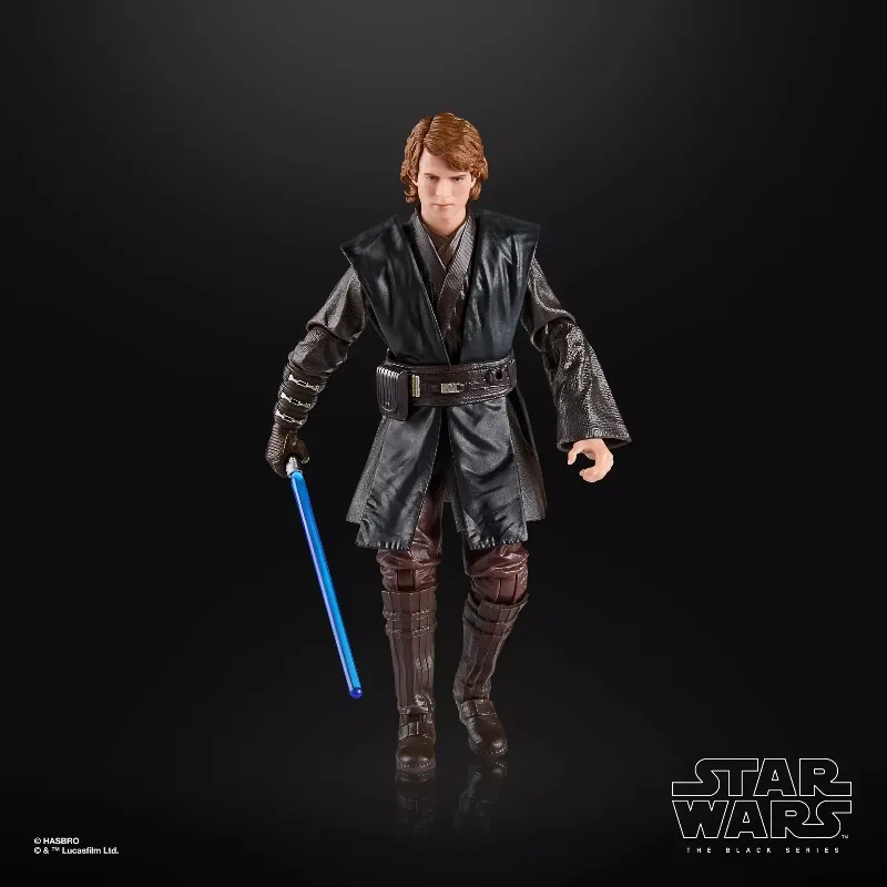 【Pra-penjualan Oktober 2025】Figur Aksi Hasbro Star Wars The Black Series Anakin Skywalker Asli Baru Model Hadiah