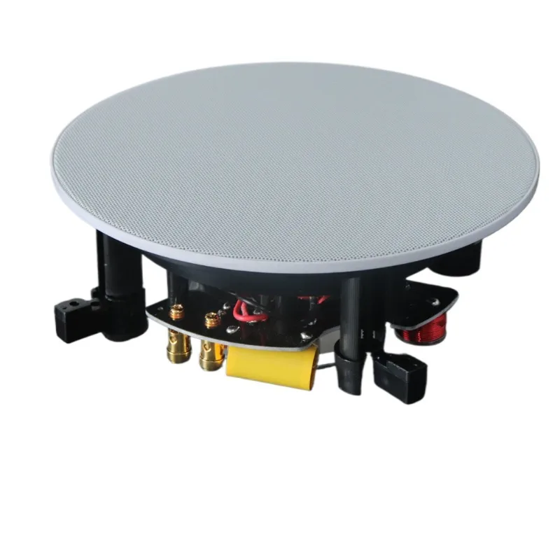 For copper shaft constant pressure ceiling speaker borderless high-end ceiling audio store conference home background music