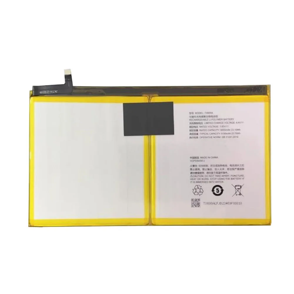 

Battery For iFlytek J013207 3208 C10 A10 TX600A 4.4V 6000mAh 23.10Wh New