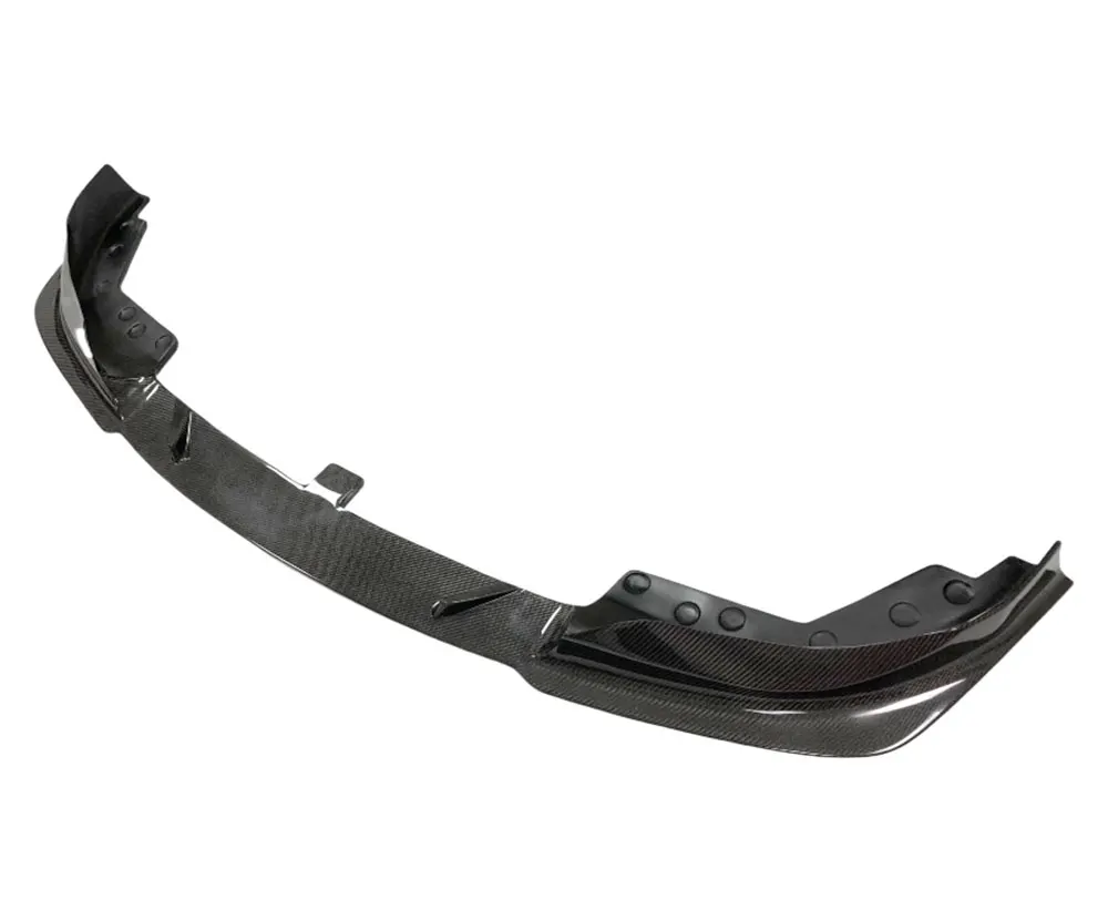 cm Style Carbon Fiber Front Bumper Chin Lip Splitter for BMW G20 Sedan 2019-2022 Pre-lci