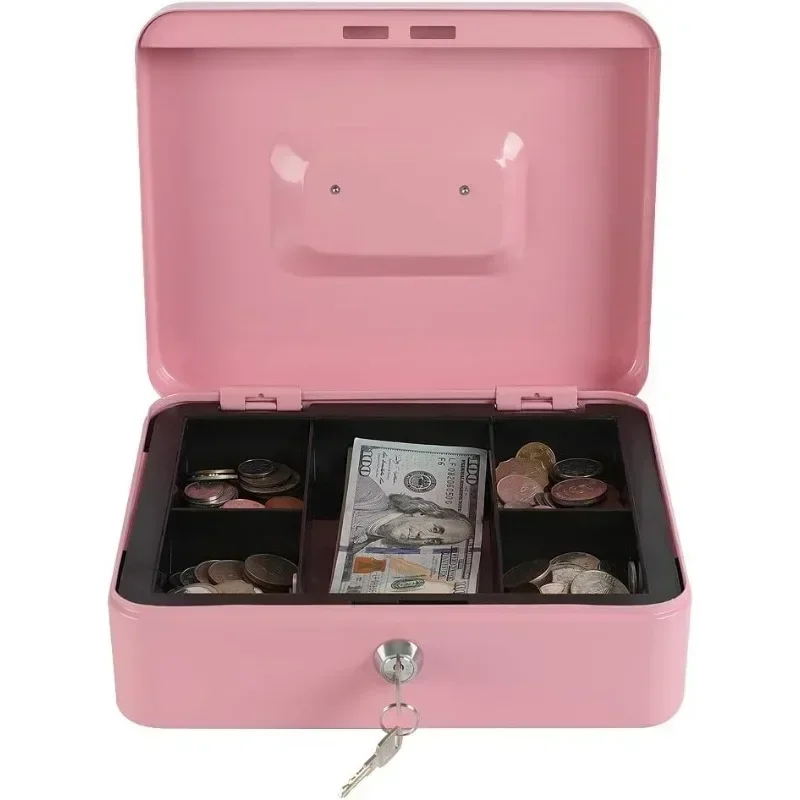 Protable Key Safe Box Key Locker Safe Home Shop Steel Safe Money Box Security Cash Box Storage Hidden Coin Money Jewellery