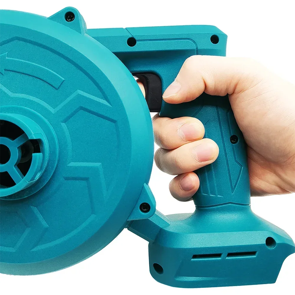 2 In 1 Cordless Electric Air Blower Handheld Leaf Computer Dust Collector Cleaning Power Tool For Makita 18V Battery(No Battery)