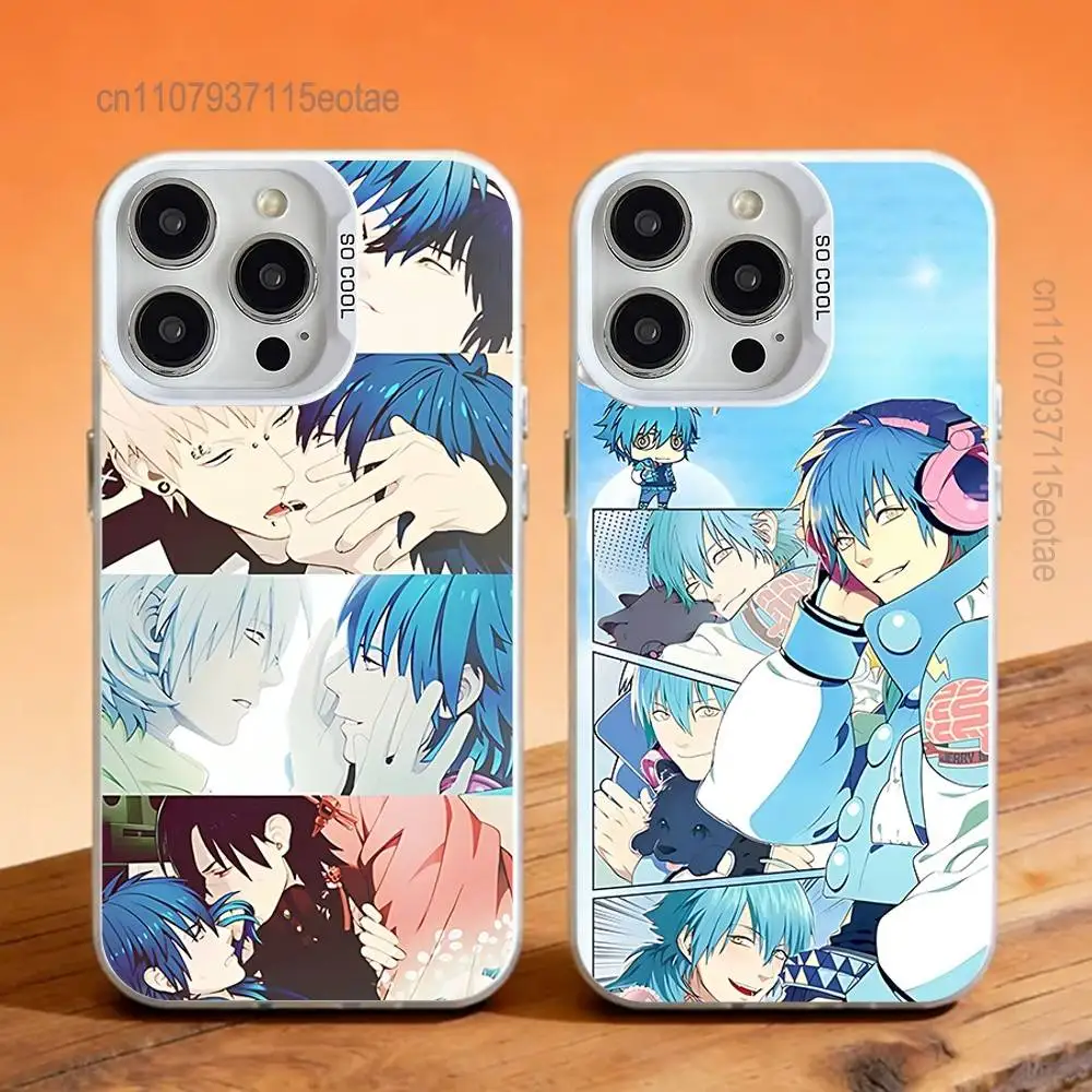 

DMmd Dramatical Murders A-Aoba Phone Case For iPhone 17,16,15,14,13,12,11,Pro,Max,Plus,SE,Air,Mini Anti Fall White Bumper