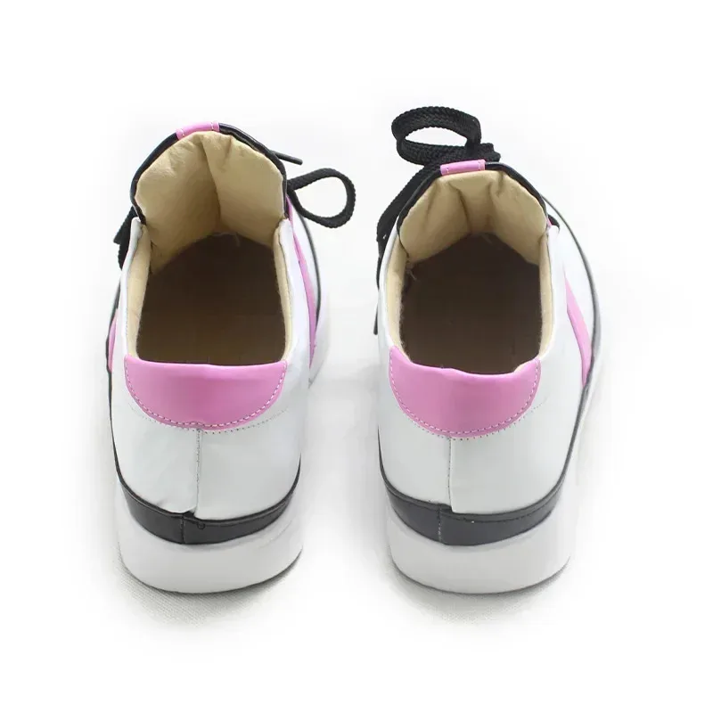 RealCos Mihono Bourbon تأثيري أحذية بولي Anime أنيمي أحذية من الجلد هالوين كرنفال الأحذية لعبة جميلة ديربي تأثيري الدعائم مخصص