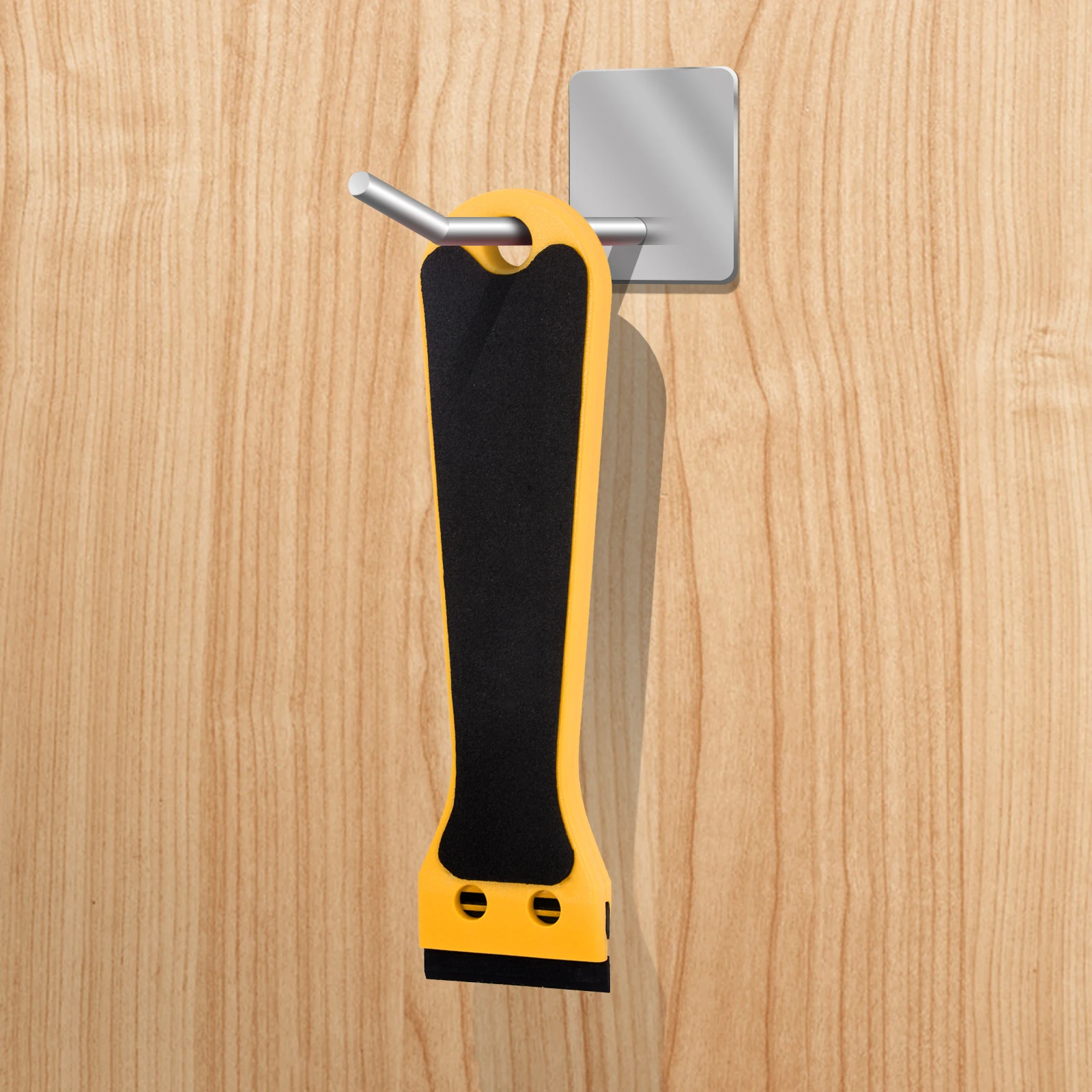 FOSHIO 2 stücke Kunststoff Rasiermesser Schaber Fenster Tönung Aufkleber Aufkleber Reinigung Mit 100 stücke Doppel-Rand Klingen Adhesive Vinyl entferner Werkzeuge – Detail 7