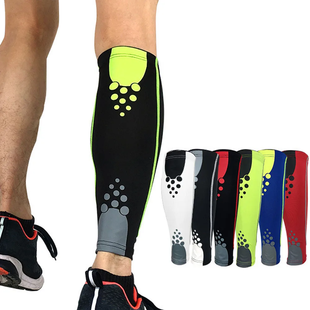 1 Stück Sport-Kompressionsstrümpfe für Waden, Laufsocken, Radsocken, Beinwärmer, Schienbeinschutz, Krampfadern-Schmerzlinderung